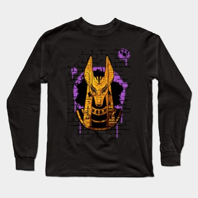 Dios anubis Long Sleeve T-Shirt by elcreador888